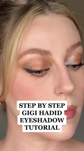 Step by step, IN DEPTH eyeshadow tutorial for this gorgeous bronze & silver metallic eyeshadow look on @gigihadid by @patrickta 🥃🍴 Please let me know if you like more detailed voiceover tutorials like this & I can do more! ❤️ #makeuptutorial #indepthmakeuptutorial #stepbystepmakeuptutorial #metalliceyeshadow #gigihadidmakeup #patricktamakeup #eyeshadowtutorials #celebritymakeuptutorial #makeuprecreation 