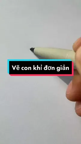 Vẽ con khỉ🐒 #vẽ #vetranh #vẽtranh #huongdanve #artist #fypシ #xuhuong #foryou #TikTokGiaiTri 