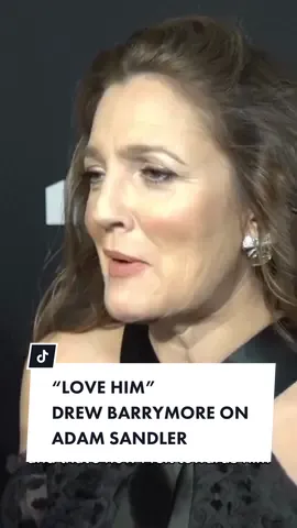 @Drew Barrymore has talked about her instant love for long-time friend and co-star Adam Sandler at an event honouring the comedy legend. The actress, who has shared the screen with Sandler in hit films including The Wedding Singer (1998) and 50 First Dates (2004) said she was immediately drawn to his 