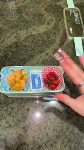 Making lunch for my kids 