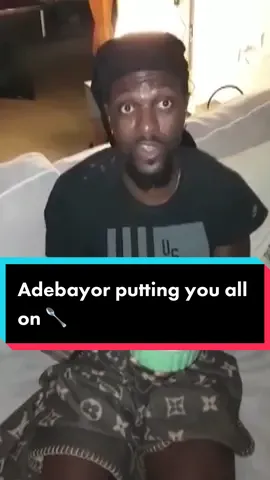 Real ones know about Garri, Happy retirement Adebayor 😂 (via e_adebayor/IG)  #Adebayor #retirement 