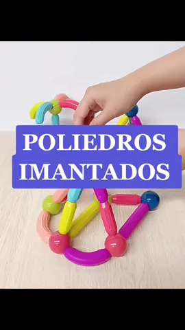 POLIEDROS IMANTADOS 📲9️⃣5️⃣7️⃣3️⃣1️⃣3️⃣0️⃣2️⃣9️⃣ #poliedros #imantados #juegosimantados #juegosdidacticos #niños #niñas 