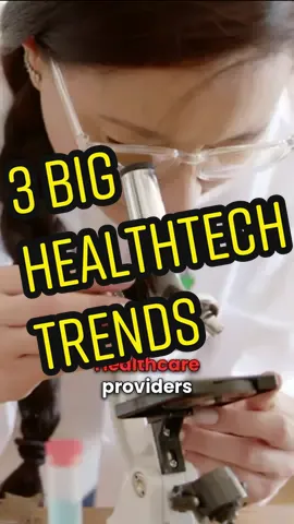 3 trends that will transform healthcare in the next 10 years 🔮📈 #healthtech #digitalhealth #future 