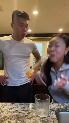 raw egg challenge BUT I DIDNT KNOW HE WAS GONNA DO THAT I LAUGHED SO HARD 🐬 