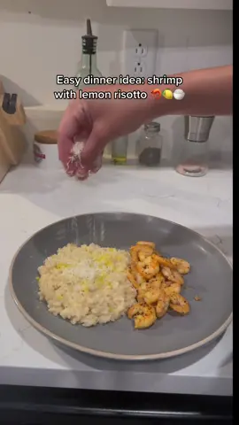 Risotto has my ❤️  #collegemeals #EasyRecipe #Recipe #collegerecipes #healthycollegemeal #healthycollegestudent #recipes #quickrecipes #dinner #easydinner #risotto #lemonrisotto #shrimp #DinnerIdeas #dinnertime #dinnerrecipe 