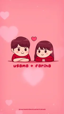 Love Couple, Usama Fariha #imza #art #foryou #foryoupage #fyp #Love #tichbotton 