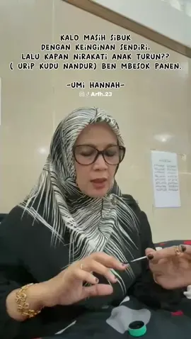 #bunyaihannah #bunyaihannahzam #bunyaihannahlirboyo #umihannah #umihannahzam #umihannahlirboyo #ningsheilahasina #ningsheilalirboyo #ningsheila #serambilirboyo #santrilirboyo #dawuhguru #quotes #albaqorohputri #albaqorohlirboyo #fammybisyauqin #dawuhguru #quotes #dawuhmasyayikh 