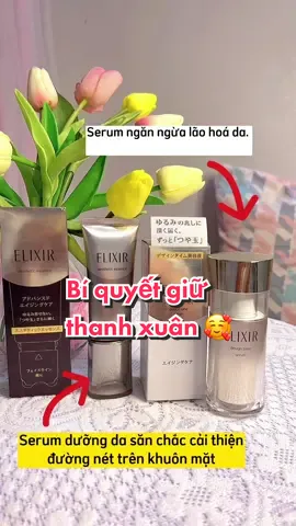 Bí quyết níu giữ thanh xuân của tuii là đâyyy 🥰🥰 #elixir #elixirvn #chonglaohoa  #elixirdesigntimeserum  #elixiraestheticessence 