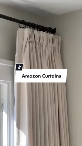 Custom curtains from Amazon 🤎 #amazonhome #amazonhomefinds #customcurtains #curtains 