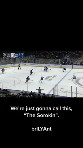 ILYA. SOROKIN. #Isles (NHL/ESPN+)