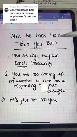 Replying to @daniworld221 Why he doesn’t text you back. Stay single ladies 🫶🏼 #datingadvice #whyhedoesnttextback #textbackgameweak #hesjustnotthatintoyou #liveyourlife #girltips #hedoesntcare #heslame #howtogetaguytolikeyou #xpertrn 