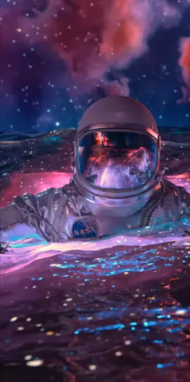 👨‍🚀🌌 #wallpaper #fondodepantalla #astronaut #ocean 