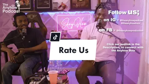The Anyhow boizs go with the flow! They brace themselves for your ratings! #viral #funny #fypシ #relatable #anyhowpodcast #whattowatch #nigeriantiktok #relatable 