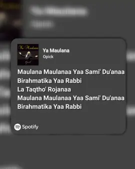#spotifyedits #yamaulana #liriklagu 