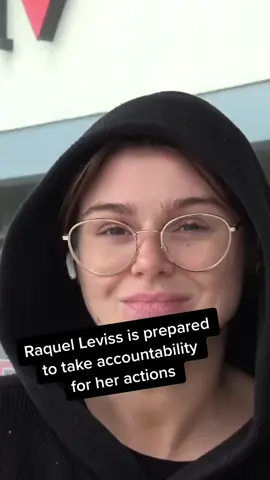 #RaquelLeviss is prepared to take accountability for her actions 