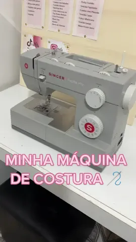 Respondendo a @laurita Apresentando brevemente para vocês minha maquina de costura. Ela é super completa, eu AMO 💖 #maquinadecostura #singerfacilitapro #costura 