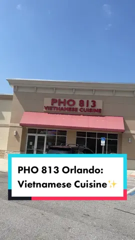 come with me to Pho 813: Vietnamese Cuisine! my favorite dish was the grilled pork chop which had the best flavor and was so perfectly cooked! ✨ @pho813_official #pho813orlando #vietnamesecuisine #sponsored #foodtiktok #Foodie 