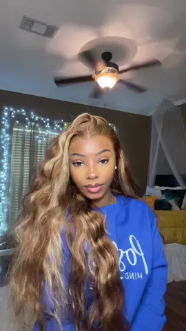 Highlight body wave wig x @unicehairofficial 💙 link in bio
