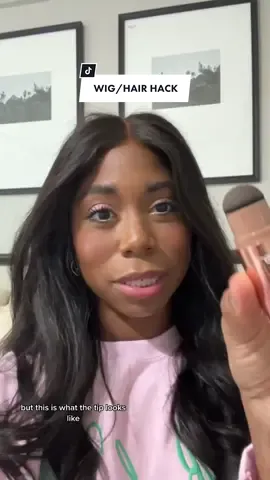 My favorite glueless wig hack! Lincoln b i o 🤸🏿‍♀️💗  #wigtok #gluelesswig #beautyhack #fyp #blackgirltiktok 