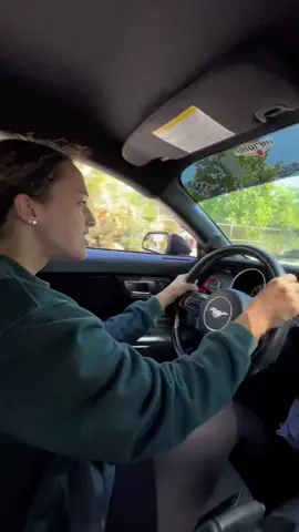 She drives a charger 20x more aggressively 😂
