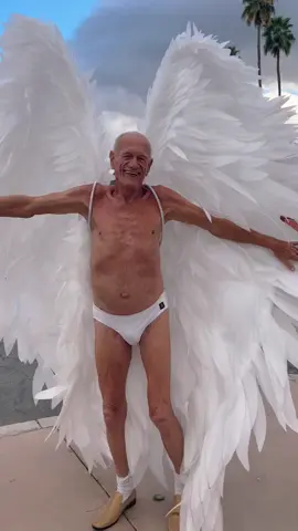 Old gays give you wings 👐 #transformation  