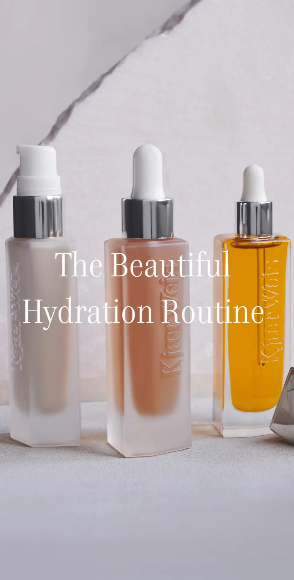 The Beautiful was carefully perfected to harmoniously hydrate and lock in the moisture  #kjaerweis #fyp #skincare #glowingskin #skintok #skincareroutine #serum #faceserum #faceoil #hydrating #hydratedskin #hydratingskincare #cleanbeauty #organicmakeup #recycling #recyclable #recycled