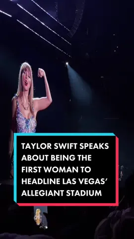 #TaylorSwift is out here making history in Las Vegas on the #ErasTour! More on JustJared.com. 
