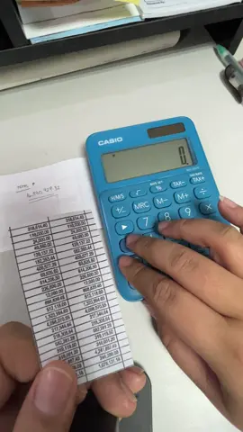 Ugh. I love the sound of calculator 😊 #calculator #calculation #asmr #asmrsounds #fastcalculation #fyppppppppppppppppppppppp #fypdongggggggg #talentotiktok 