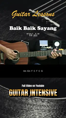 Baik Baik Sayang - Wali Band - Tutorial chord gitar mudah #baikbaiksayang #wali #waliband #chordeasy #tutorialgitar #chordgitar #chords #chord #guitartutorial 