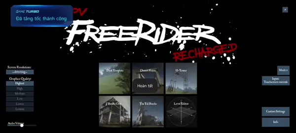 cho ae cần thì game là freerider recharge nếu cần thì vd sau mình chỉ cách tải #freerider #fpvfreestyle #fpvdrone 
