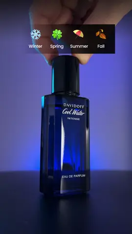 Pleasant smelling fragrance. Versatile and can be worn in all seasons.

Season: ❄ Winter, 🍀 Spring, ⛱ Summer, 🍂 Fall
For: 🌞 Day, 🌙 Night
Longevity: ⭐4 - Long lasting
Sillage: ⭐3 - Moderate

Davidoff Cool Water Intense

#fragrancelover #fraghead #fragrance #fragranceaddict #formen #mensfragrance #fragrancecollection #colognecollection #collection #cologne #perfume #parfum #sotd #scentme #scentoftheday #niche #designer #designerfragrance #nichefragrance #fragcomm #davidoff #davidoffcoolwater #davidoffcoolwaterintense #coolwater #coolwaterintense 