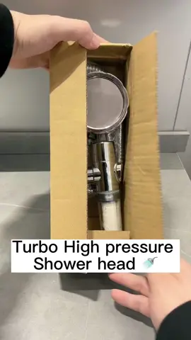 Would you like to get one showerhead with turbo fan built in #pressurewashing #showerhead #highpressure # ad 