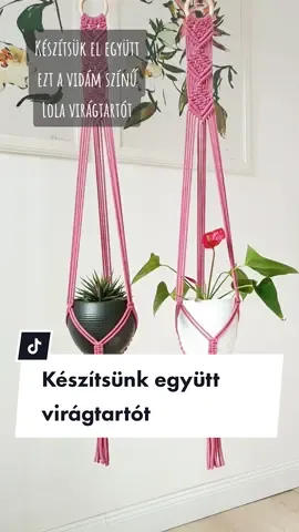 Szereted az ilyen karakteres színű dekorációkat az otthonodban? #makramé #virágtartó #tavaszidekoráció #szobanövény #makramédekor #ajándék #dekoráció 