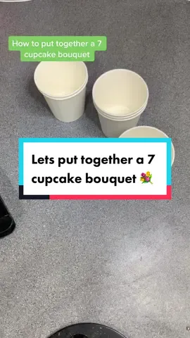 Let's put together this seven cupcake bouquet - arranging the cups, inserting the cupcakes, wrapping it up and the finished result! And I’ve put a little tip in the video!  Just Gorgeous 🤩 Disclaimer - from previous videos, there have been a few concerns about the staples near the cakes, the staples don’t go anywhere near the cakes, there is a barrier and is completely safe. Never in the years making them have they ever come out. #cupcakebouquet #cupcake #bouquet #cakehowto #debbiebakes #cakestuff #caketok #watchme #learncake #buttercreamflowersvideo #pinkflower #pinkcupcake #cakehowtovideo #cupcakebouquethowto #flowers #flowercupcakesbouquet 