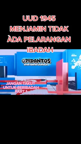 UUD 1945 Menjamin rakyat untuk beribadah dan menjalankan Ibadahnya menurut Agama dan Kepercayaannya masing masing. Dengan terbitnya SKB 2 Menteri bukan dimaksudkan untuk mempersulit Ibadah suatu umat tetapi untuk menertibkan dan menjaga jika tyt ada Agama atau Kepercayaan yang tidak sesuai atau bahkan mengancam kehidupan bernegara, namun dalam prakteknya SKB ini justru digunakan oleh Ormas yg memang sengaja unt merusak kehidupan bermasyarakat di Bumi Pertiwi dan kurangnya pengertian sebagian umat beragama thdp UU ini dan pembiaran pemerintah yg selama ini terjadi hingga nampak bahwa SKB 2Menteri berkesan menghalangi suatu umat untuk beribadah. Sebaiknya SKB ini di tolak dg melakukan uji materi di MK oleh seluruh Lembaga Keagamaan yang ada di Republik ini. Video lengkap ada di  https://youtu.be/Cyp1_oBW1P8 #opidantos #kanaltiga #toleransi #toleransiituindah #balinyepi2023 #GKKD #humaspodalampung #poldadiy #kulonprogo #mahfudmd_menkopolhukam #menagyaqutcholilqoumas 