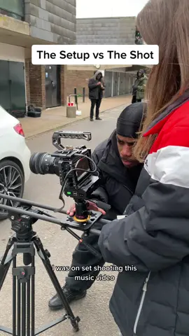 The Setup vs The Shot…my concentration face 😂 #thesetupvstheshot #behindthescenes #filmtok 