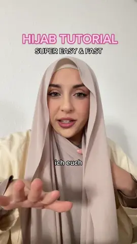 Ich komm mit Nadeln einfach nicht klar 😂 #hijabtutorial #hijabi 