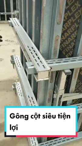 Hệ gông cột lắp siêu nhanh tháo dễ #builder #xâydựng #constructionworker #xuhuong #xây_nhà 