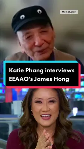 Katie Phang has a heartwarming conversation with #EEAAO star James Hong. 