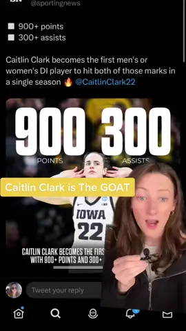 HER. #caitlinclark #iowa #iowawomensbasketball #finalfour #ncaatournament 