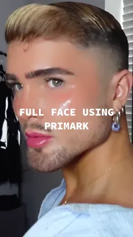 Full Face Using Primark Makeup Only 🫣 #primarkmakeup #primark #makeupreview #fullfaceofprimarkmakeup #primarkbeauty #fyp #foryou #lgbtq #meninmakeup 