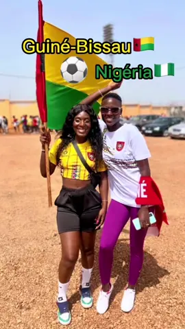 GUINÉ-BISSAU🇬🇼 ⚽️ 🇳🇬NIGÉRIA Fui ver a nossa Seleção Nacional Djurtus jogar pela primeira vez ao vivo🤗🤗🇬🇼🇬🇼 #titapipoka #africa #guinebissautiktok🇬🇼 #football #sports 