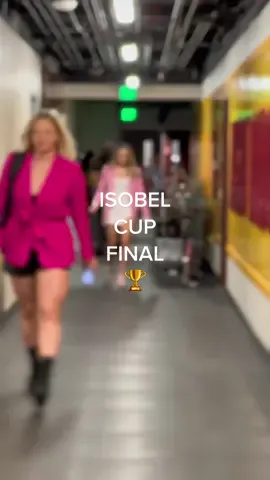 The moments leading up to the Isobel Cup Final 🏆  #IsobelCup2023 
