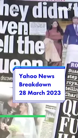 Here’s your #newsbreakdown for Tuesday 28 March 2023. #yahoonews #yahooaustralia #nashville #goldnugget #goldentriangle #eltonjohn #princeharry #dailymail #melbourne #zelensky #volodymyrzelensky #ukraine 