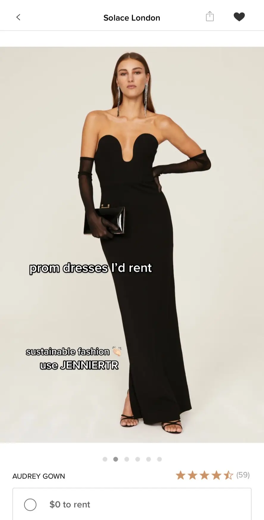 use JENNIERTR 🕺🏼 #EraofExtra #renttherunway #prom 