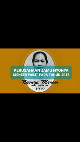 Jamu Nyonya Meneer #nyonyameneer 