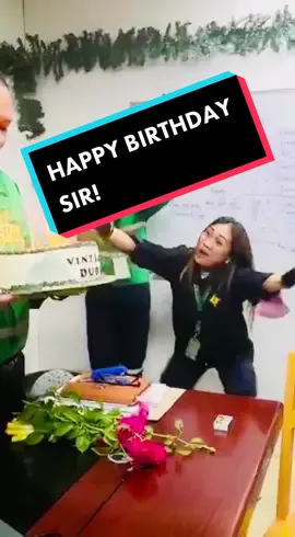 Advance Happy Birthday  sa napakabait naming Boss Sir BULIGAN. Thank you for being a father, mentor and a friend to us. @Taganito Mining Corporation #fyp #surprisebirthday 