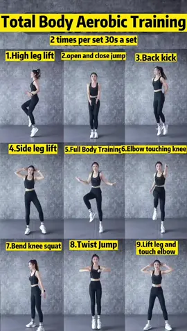 Total body aerobic training #dailyfitness #workout #exercise #hotwave #foryou 