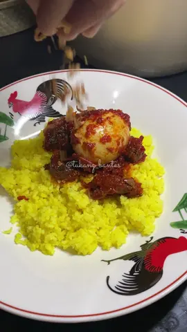 NASI KUNING BUMBU MASAK HABANG . #resep #ramadhan #puasa #nasikuning #menu #banjar #kuliner #culinary #food 