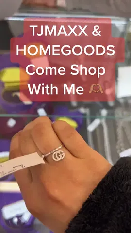 Love all the GUCCI 😍 Which @gucci jewelry piece was your fav?! 🫶🏽 @tjmaxx @homegoods #tjmaxxrunway #homegoodsfinds #comeshopwithme 